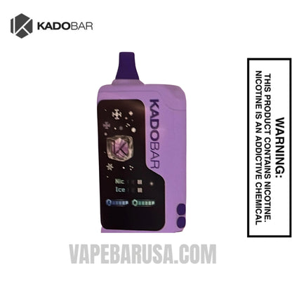 Grape Jam Kado Bar NI40000 Ice-Nic Control Disposable Vape