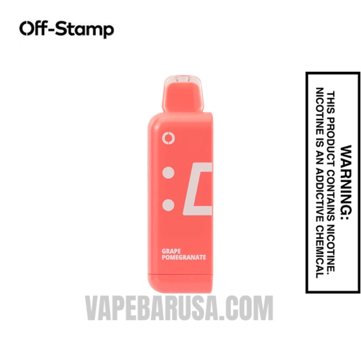 Grape Pomegranate Off Stamp Classic Cube 25K Disposable Pod