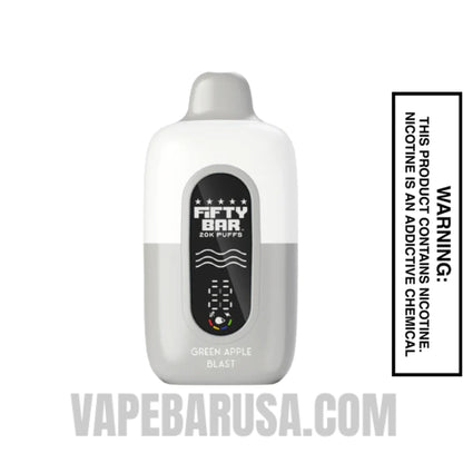 Green Apple Blast Fifty Bar 20k Disposable Vape