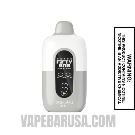 Green Apple Blast Fifty Bar 20k Disposable Vape