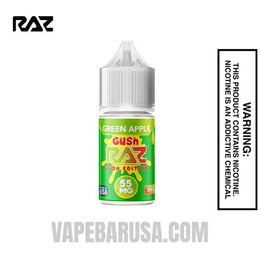 Green Apple Gush RAZ Salt Nic Juice 30 ML