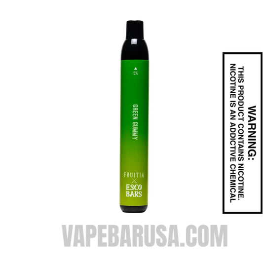 Green Gummy Esco Bar 2500 Puffs Disposable Vape