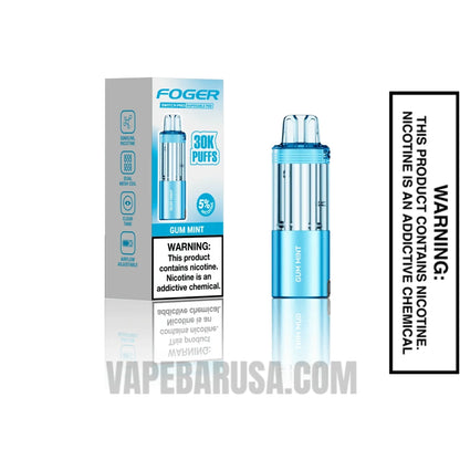 Gum Mint Foger Switch Pro Disposable Vape with Package Box