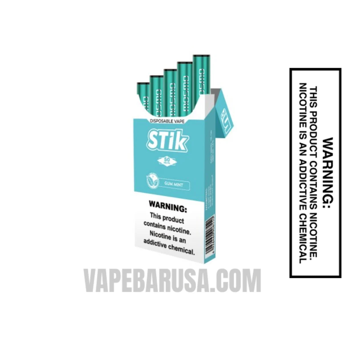 Gum Mint MOSMO Stik Disposable with Package Box