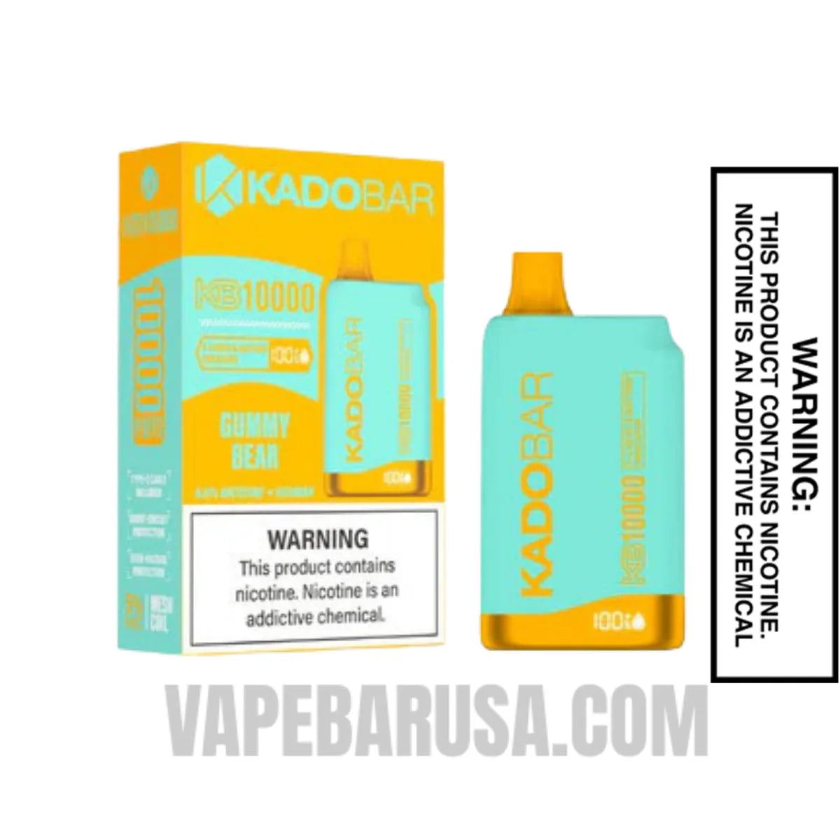 Gummy Bear Kado Bar KB10000 Disposable Vape with Package Box
