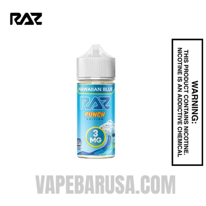 Hawaiian Blue RAZ Vape Juice 100 ML
