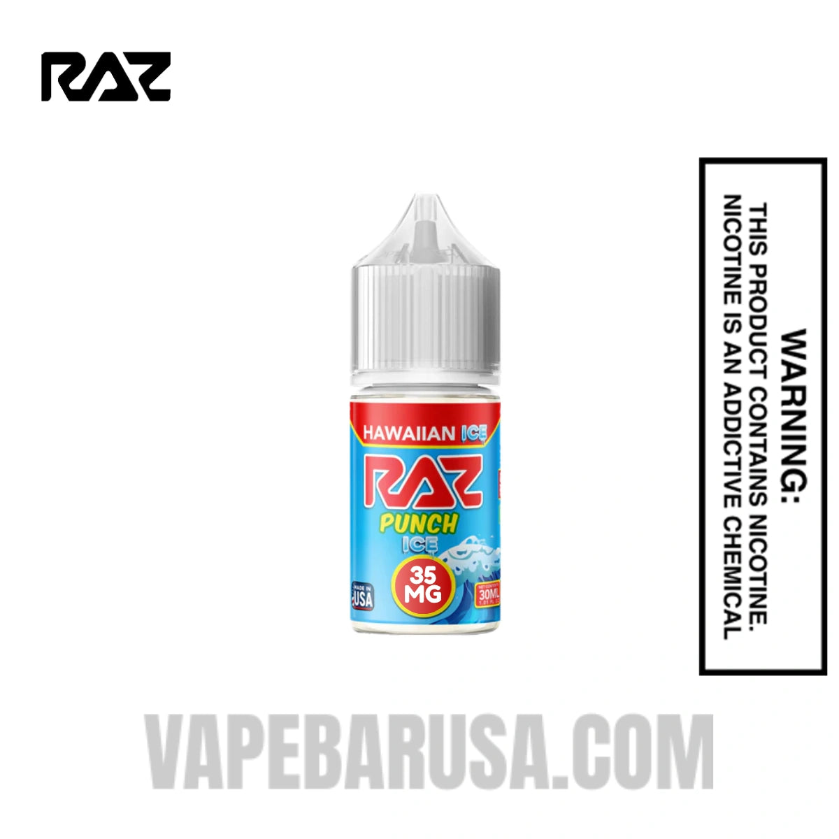 Hawaiian Ice RAZ Salt Nic Juice 30 ML