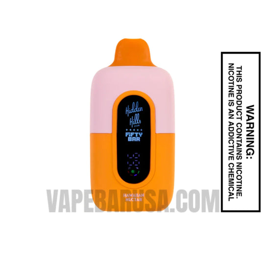 Hawaiian Nectar Hidden Hills X Fifty Bar 20K Vape