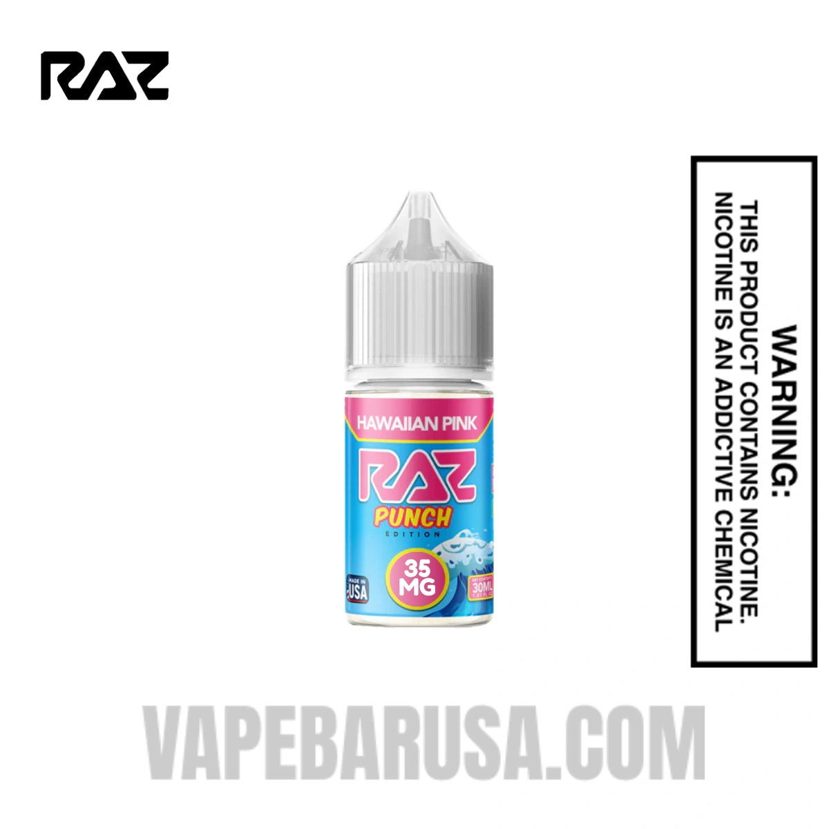 Hawaiian Pink RAZ Salt Nic Juice 30 ML