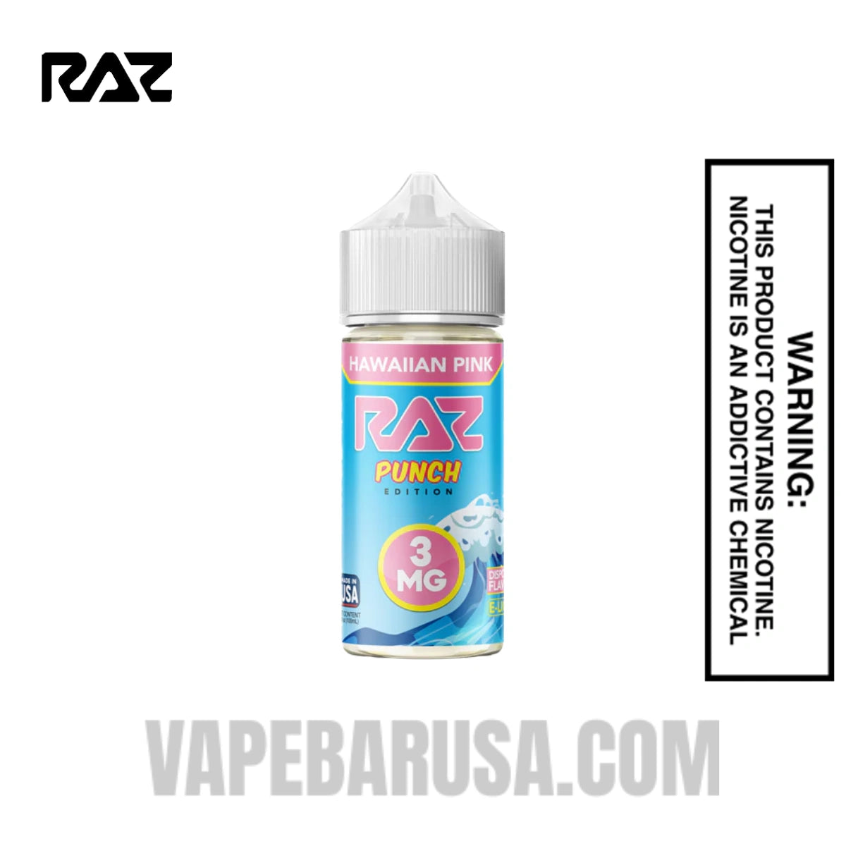 Hawaiian Pink RAZ Vape Juice 100 ML