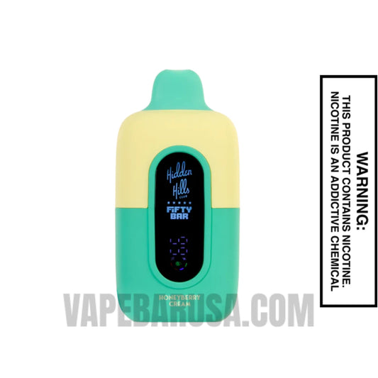 Honeyberry Cream Hidden Hills X Fifty Bar 20K Vape