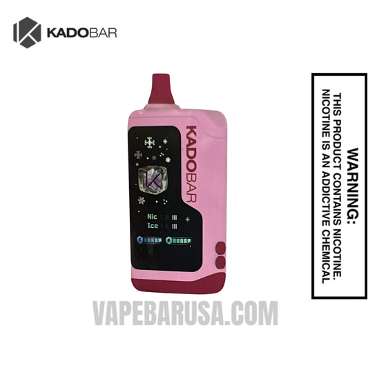 Iced Blackberry Pop Kado Bar NI40000 Ice-Nic Control Disposable Vape