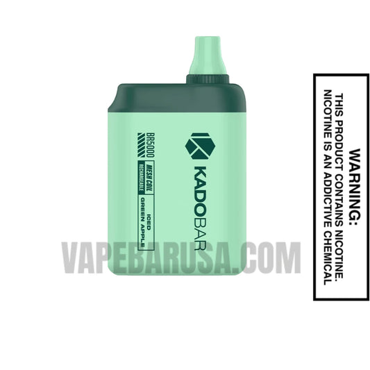 Iced Green Apple Kado Bar BR5000 Disposable Vape
