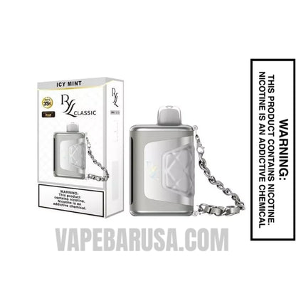 Icy Mint RAZ RYL Disposable Vape With Package Box