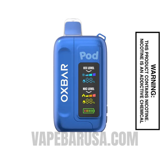 Jolly Blue Pop OXBAR Ice-Nic Control Disposable Vape
