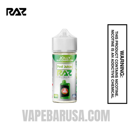 Jolly Watermelon RAZ Vape Juice 100 ML