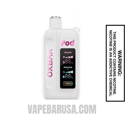 Jolly Pink Strawberry OXBAR Ice-Nic Control Disposable Vape 