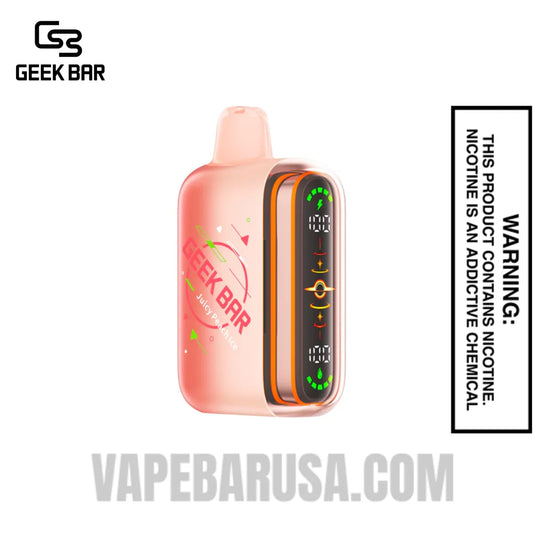Juicy Peach Ice Geek Bar Pulse 2 Disposable Vape