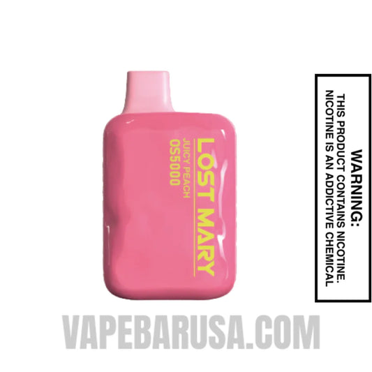 Juicy Peach Lost Mary OS5000 Vape