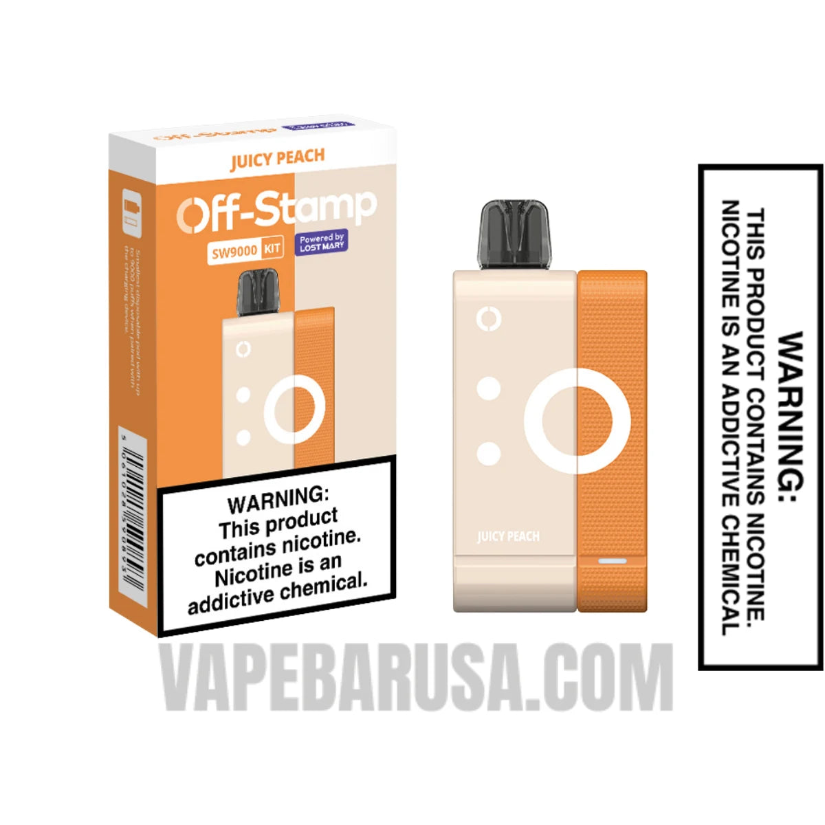 Juicy Peach Off Stamp SW9000 Disposable Kit With Package Box