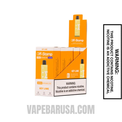 Key Lime Off Stamp SW9000 Disposable Pod With Bundle Pack