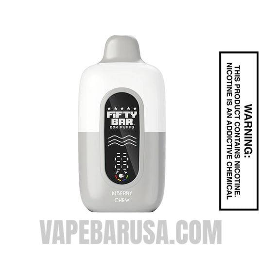 Kiberry Chew Fifty Bar 20k Disposable Vape