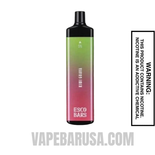 Kiwi Guava Esco Bars 5000 Puffs Disposable Vape