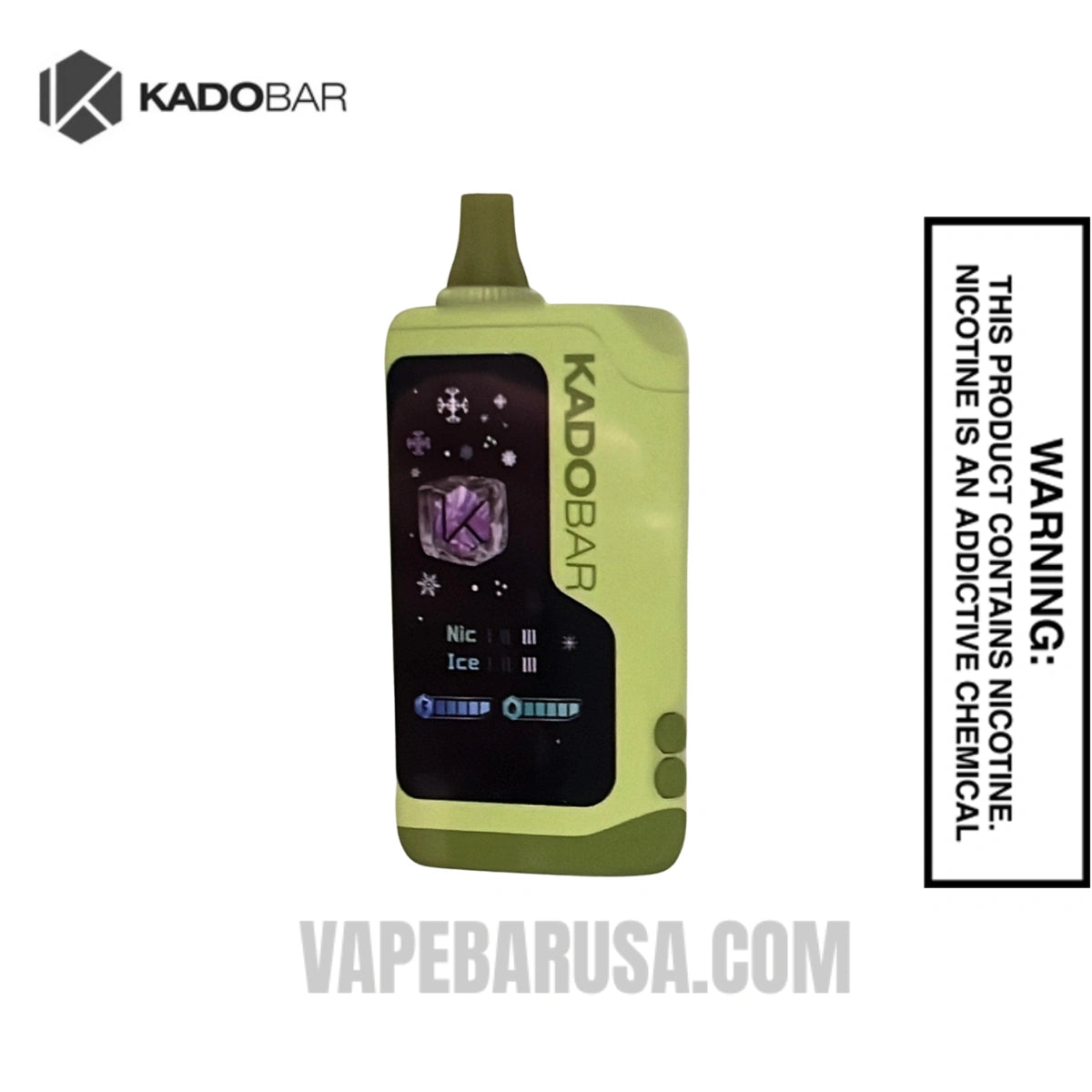 Kiwi Jam Kado Bar NI40000 Ice-Nic Control Disposable Vape