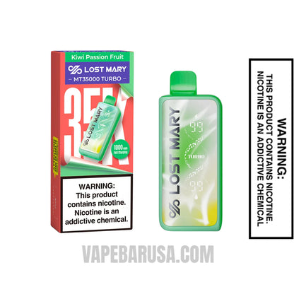Kiwi Passion Fruit Lost Mary MT35000 Disposable Vape With Package Box