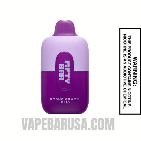 Kyoho Grape Jelly Fifty Bar Disposable Vape 6500 Puffs