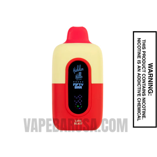 Lava Blast Hidden Hills X Fifty Bar 20K Vape
