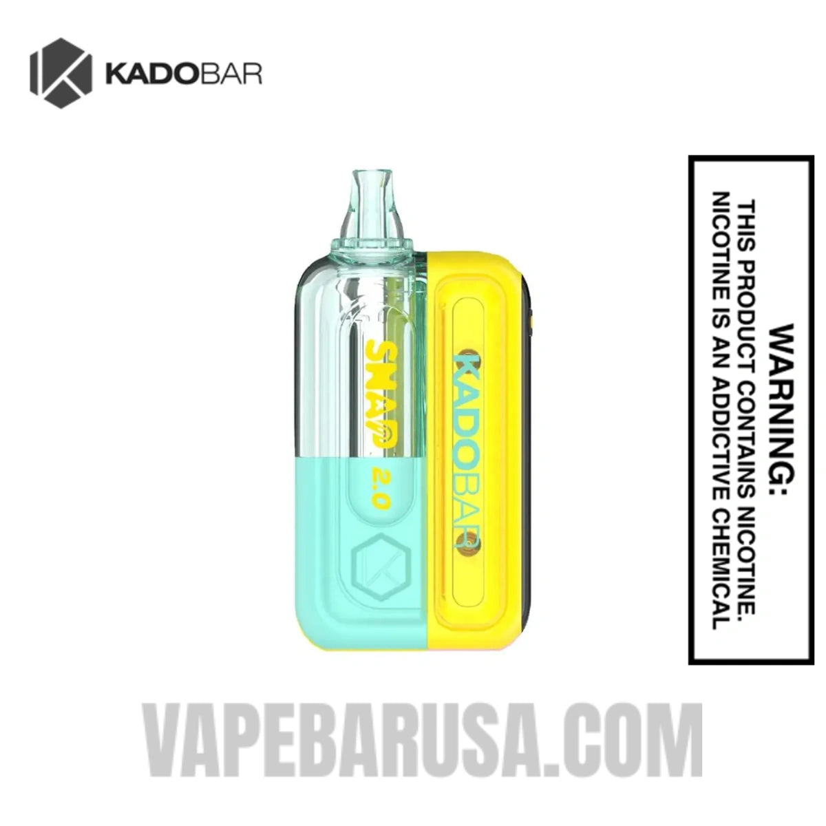 Lemon Headz Kado Bar Snap 2.0 35K Disposable Vape Kit