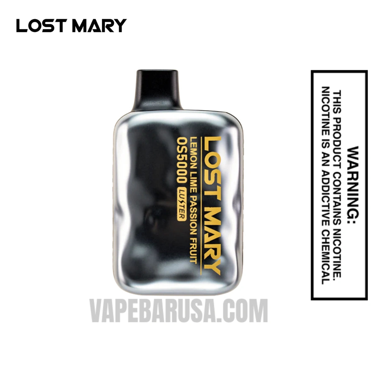 Lemon Lime Passion Fruit Lost Mary OS5000 Luster Vape