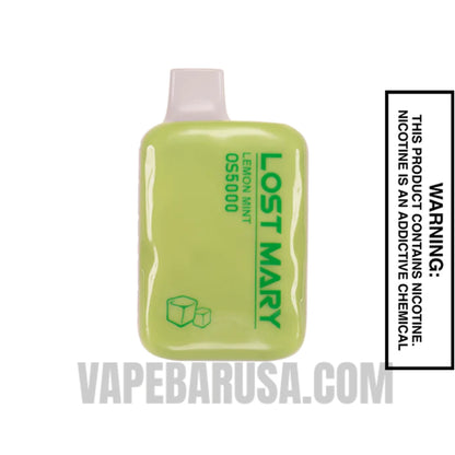 Lemon Mint Lost Mary OS5000 Disposable Vape