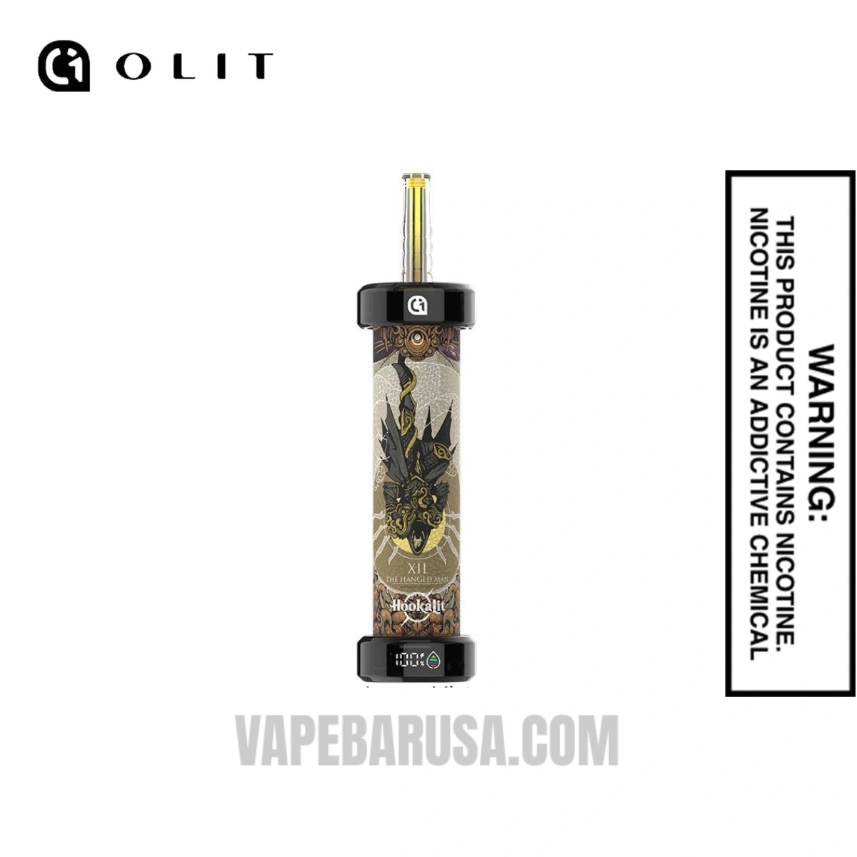 
Lemon Mint OLIT Hookalit 40000 Disposable Vape
