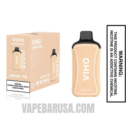 Lemon Pie VIHO Supercharge 20000 Puffs Vape With Bundle Pack