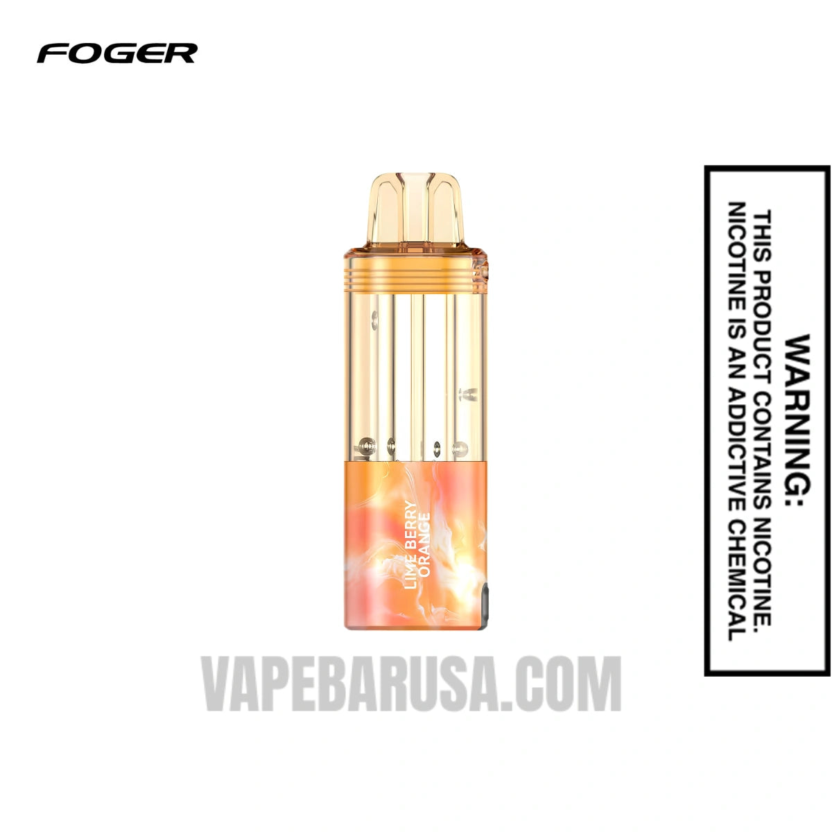 Lime Berry Orange Foger Switch Pro 30K Disposable Vape Pod