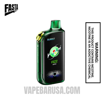 Lime Cucumber Soda Fasta Burrst 35000 (Fizz Series) Disposable Vape