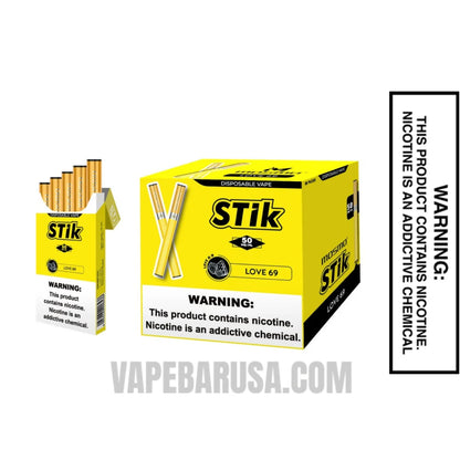 Love 69 MOSMO Stik Disposable With Bundle Box