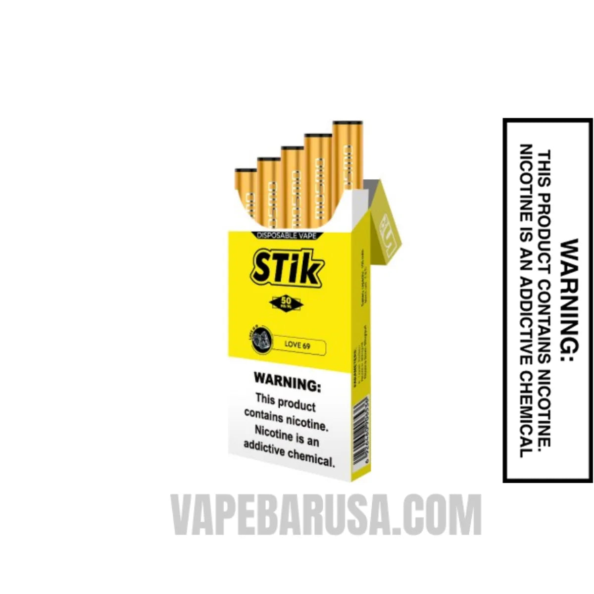 Love 69 MOSMO Stik Disposable With Package Box