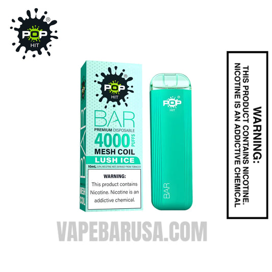Lush Ice Pop HIT Bar 4000 Puffs Disposable Vape