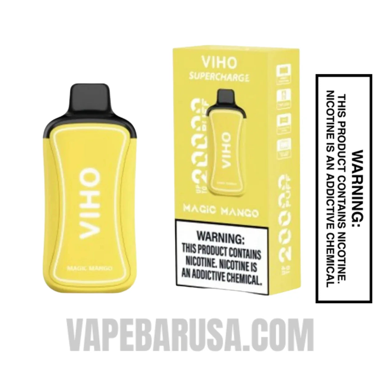 Magic Mango VIHO Supercharge 20000 Puffs Vape With Package Box