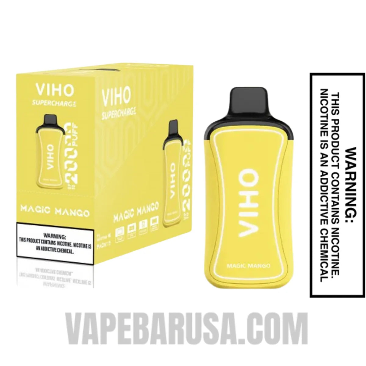 Magic Mango VIHO Supercharge 20000 Puffs Vape With Bundle Pack