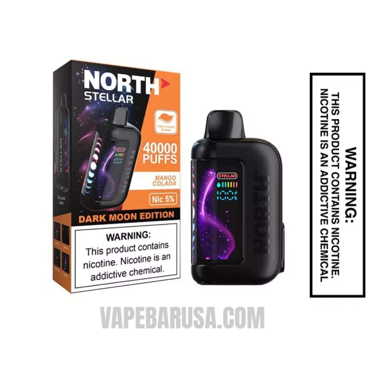 Mango Colada North Stellar Dark Moon Edition 40K Vape With Package Box
