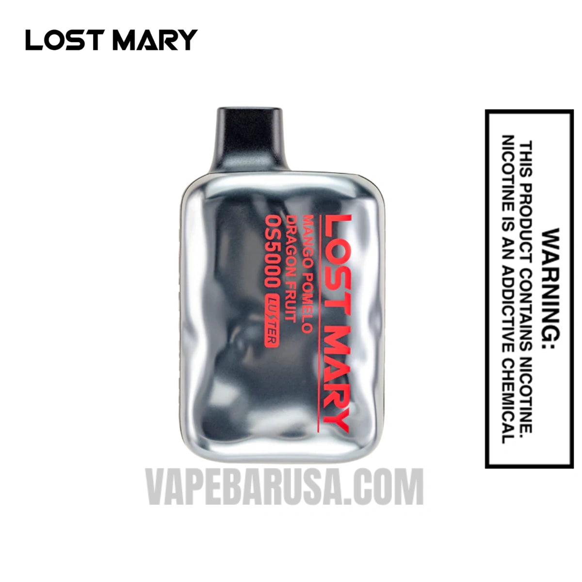 Mango Pomelo Dragon Fruit Lost Mary OS5000 Luster Vape
