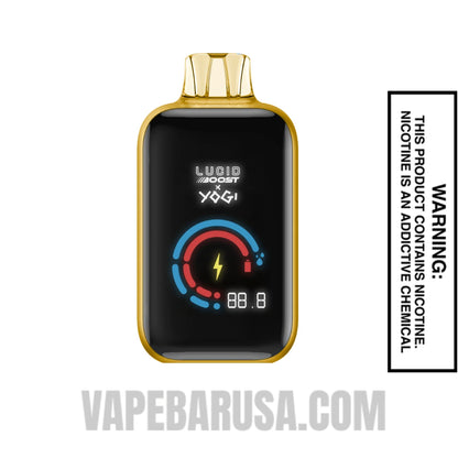 Mango Strawberry Ice Lucid Boost X Yogi 20123 Disposable Vape