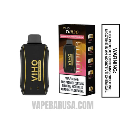 Mango Peach Watermelon VIHO Turbo Vape 10000 Puffs With Package Box