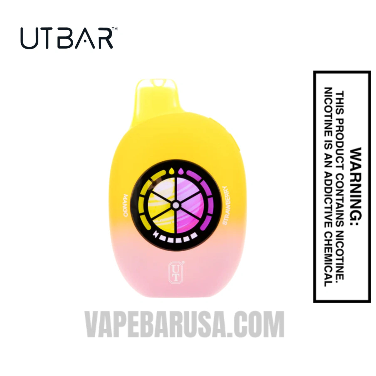 Mango/Strawberry Flum UT Bar 50K Disposable Vape