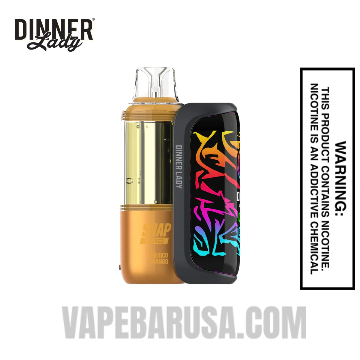 Mexico Mango Dinner Lady Snap Pro 35K Disposable Vape Kit