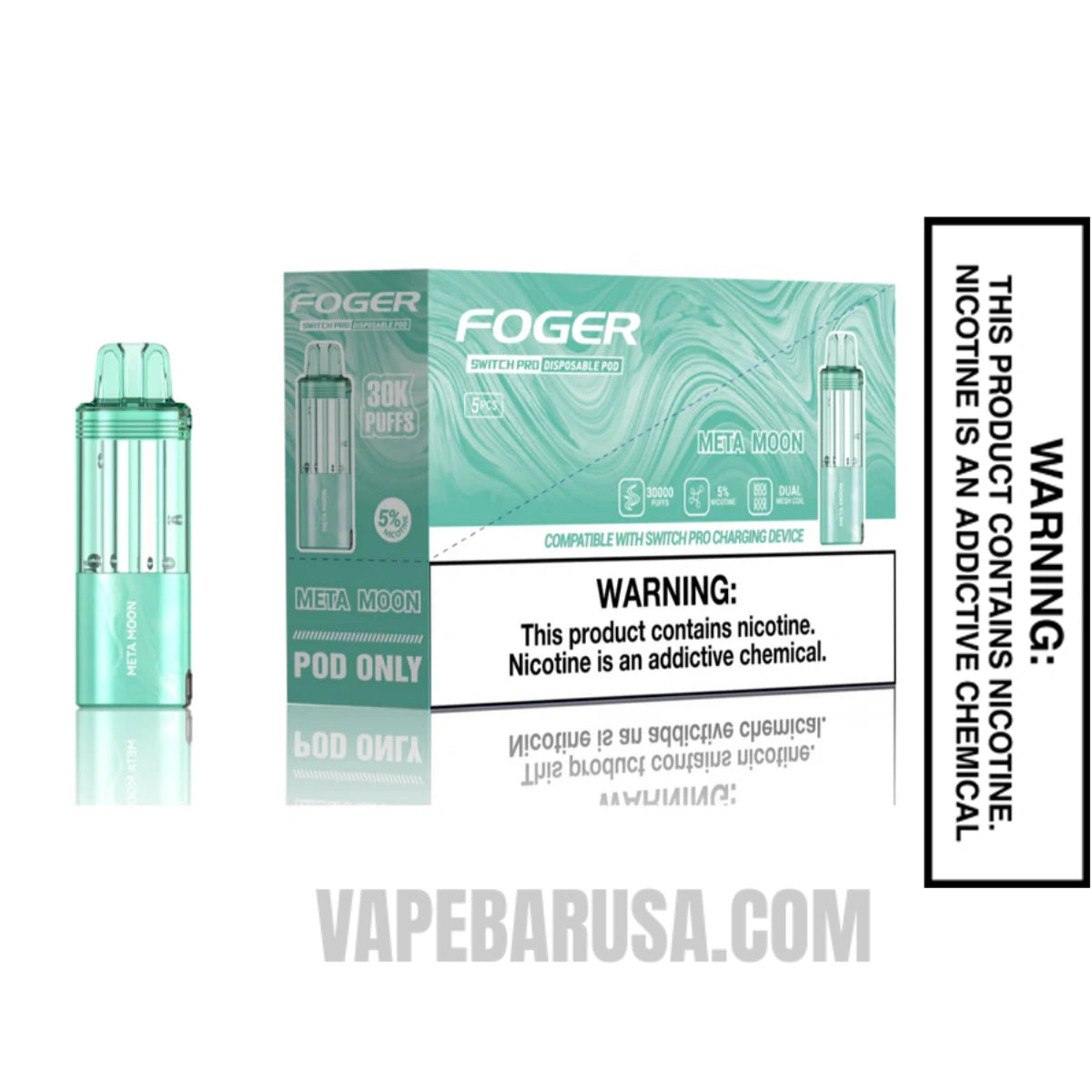 Meta Moon Foger Switch Pro 30K Disposable Pod With Bundle Box